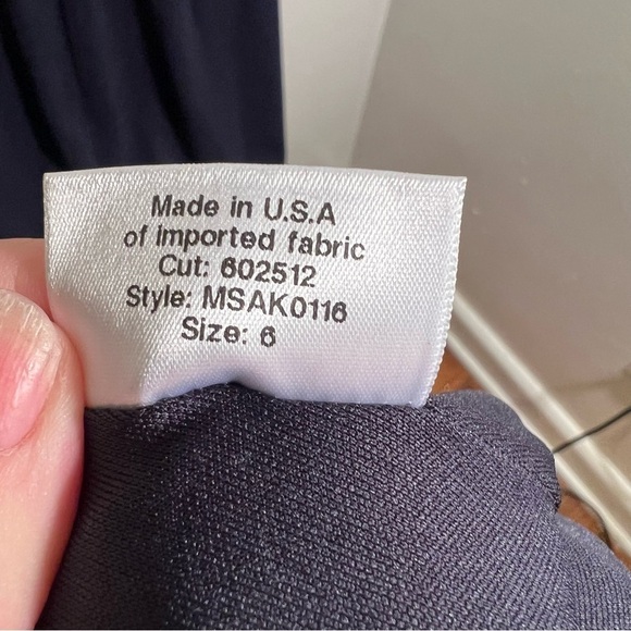 Katie May Lucy Sleeveless Maxi Dress Navy Blue 6 - Picture 11 of 11